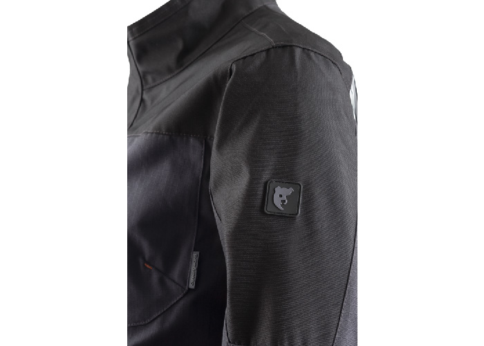 Veste – CRISTOBAL – RIPSTOP 60% CO/40% PES 280g/m2 + Stretch + Oxford – Anthracite/Citrouille – 5CRJ150 – Image 4