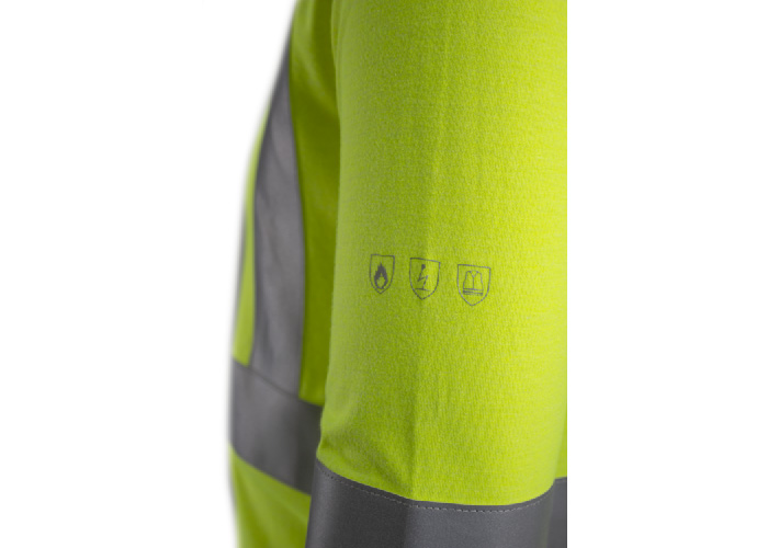 EKHI Polo Multirisques Jaune HV – 5EKH160 – Image 6