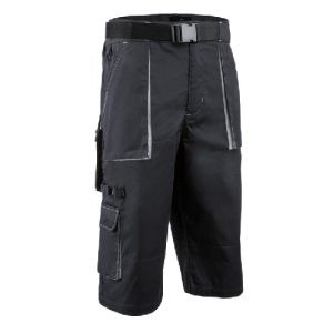 Bermuda long – NAVY II – 60% CO/40% PES 245g/m2 – Marine/Gris – 5NAS050