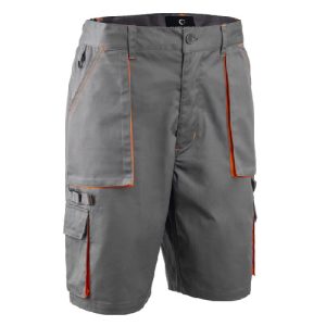 Bermuda – PADDOCK II – 60% CO/40% PES 245g/m2 – Gris/Orange – 5PAK150