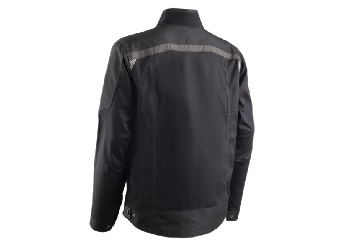 Veste – TELICA – 65% PES/32% CO/3% EA 250g/m2 + Oxford – Noir/Bleu – 5TLJ010 – Image 2