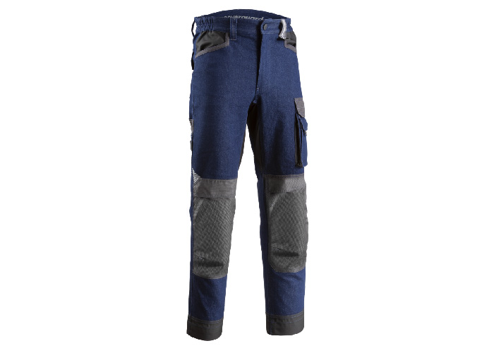 Pantalon – TELICA – 70% CO/28% PES/2% EA 380g/m2 + Oxford – Denim – 5TLP420