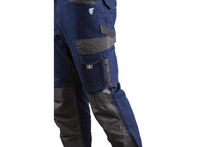 Pantalon – TELICA – 70% CO/28% PES/2% EA 380g/m2 + Oxford – Denim – 5TLP420 – Image 4