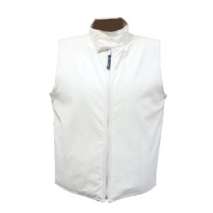 FOOD Gilet PU blanc – 8FOOG