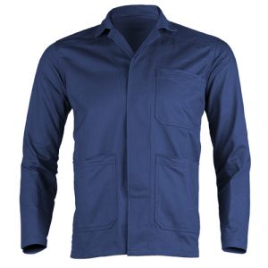 Veste – INDUSTRY – 65% PES/35% CO 245g/m2 – Bleu Royal – 8INJA