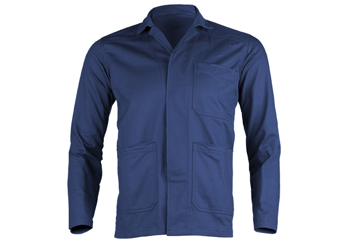 Veste – INDUSTRY – 65% PES/35% CO 245g/m2 – Bleu Royal – 8INJA