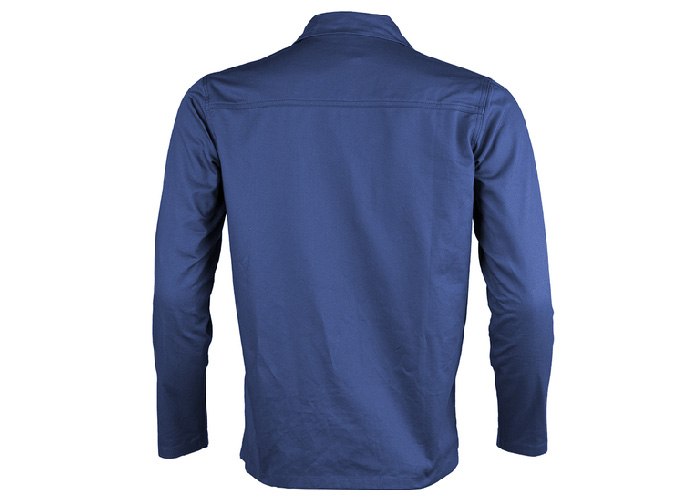 Veste – INDUSTRY – 65% PES/35% CO 245g/m2 – Bleu Royal – 8INJA – Image 2