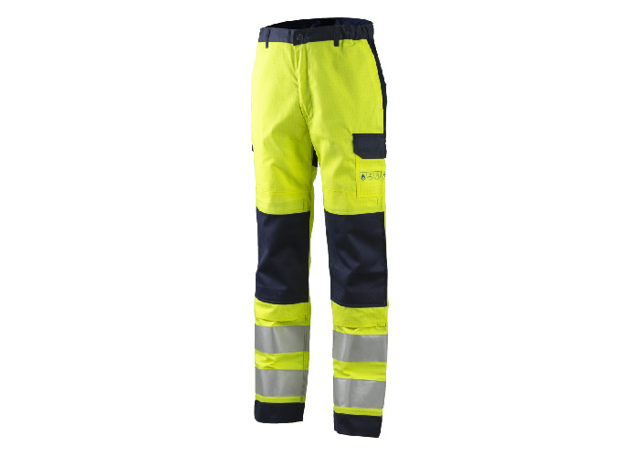 THOR Pantalon multi risques en 300g/m2, Jaune – 8MTHTY – Image 3